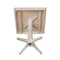 International Concepts 36 in. x 36 in. Square Top Pedestal Table - 41.9 in.H K-3636TP-27B-6B-2 - alternate 3